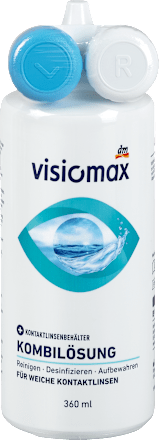 Kombinirana otopina + kutijica za leće visiomax
