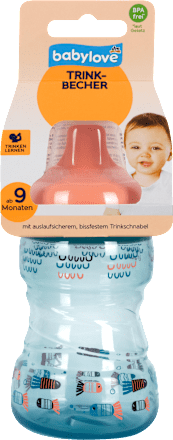 Dečja flašica za piće , 260ml,  9+ meseci, više vrsta babylove