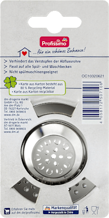 Abflusssiebe Profissimo