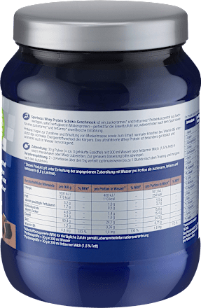Whey Proteinpulver Schoko Geschmack Sportness