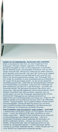 Trinksauger Weithals Silikon, Gr. S, anatomisch, Universalgröße, von Geburt an babylove