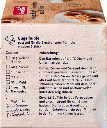 Gugelhupfformen Mini Profissimo