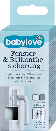 Fenster- und Balkontürsicherung sortiert babylove