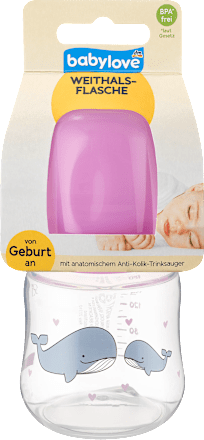 Bočica sa širokim grlom, 150 ml, više vrsta, 150 ml. babylove