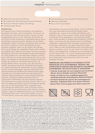 Muttermilchbeutel babylove Mama