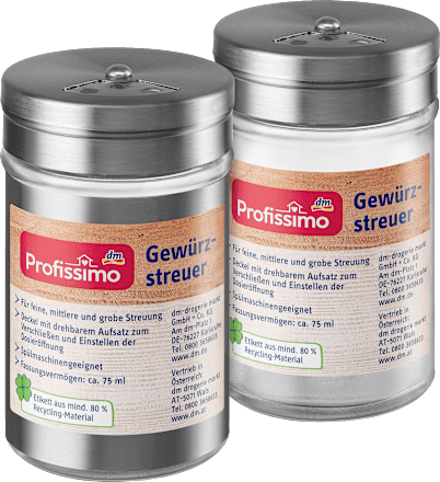 Gewürzstreuer Profissimo