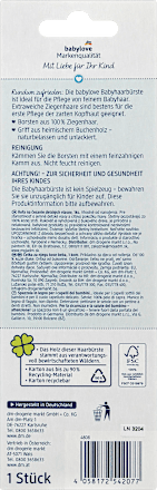 Babyhaarbürste babylove nature