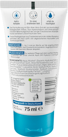 Peeling Aqua alverde NATURKOSMETIK