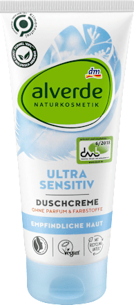 Душ крем Ultra Sensitive alverde NATURKOSMETIK