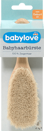 Babyhaarbürste babylove nature