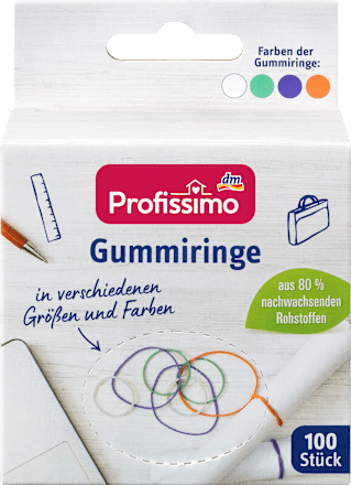 Gumičky farebné Profissimo