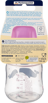 Bočica sa širokim grlom, 150 ml, više vrsta, 150 ml. babylove