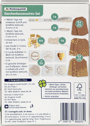 Geschenkaccessoires-Set Profissimo
