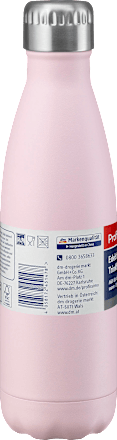 Edelstahl Trinkflasche 500ml rosa Profissimo
