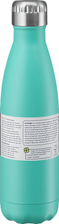 Edelstahl Trinkflasche 500ml türkis Profissimo