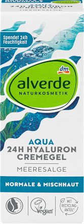 Gesichtscreme Aqua Cremegel alverde NATURKOSMETIK