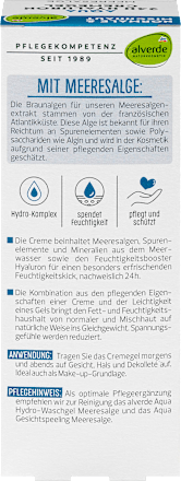 Gesichtscreme Aqua Cremegel alverde NATURKOSMETIK