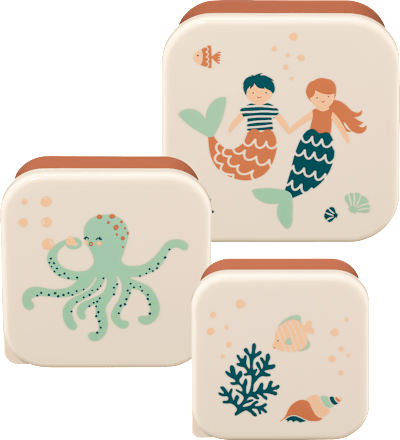 Set di box porta merenda assort. babylove