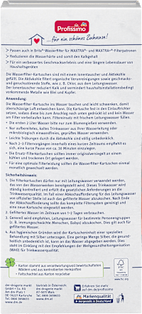 Wasserfilter-Kartuschen Profissimo