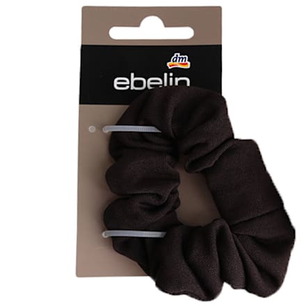 Scrunchie elastika za lase, rjava ebelin