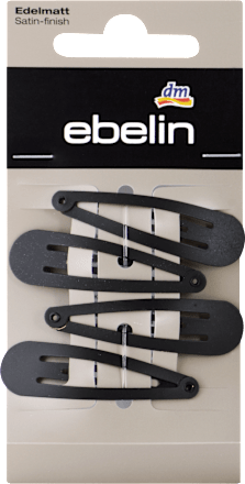 Ukosnice za kosu – mat crna ebelin