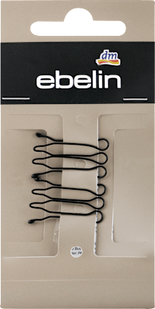 Ukosnice za kosu u obliku mini češljića - crne ebelin