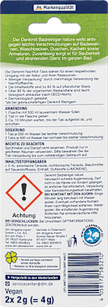 Badreiniger Nachfüll-Tabs nature Denkmit