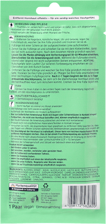Maska za stopala u obliku čarape - nana, zeleni čaj i aloe vera, 1par Balea