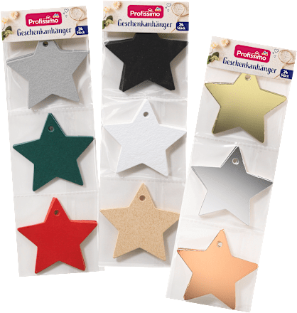 Geschenkanhänger "Sterne" Profissimo