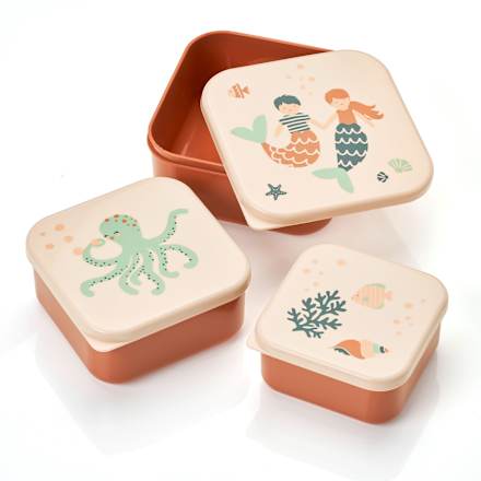Set di box porta merenda assort. babylove