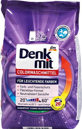 Detersivo in polvere per capi colorati Denkmit