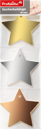 Geschenkanhänger Stern  Profissimo