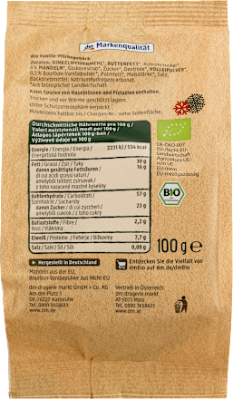 Feine Vanille-Kipferl dmBio