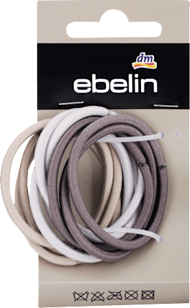 Gumica za kosu mix - neutralne boje ebelin