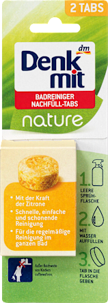 Badreiniger Nachfüll-Tabs nature Denkmit