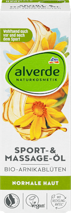 Olejek do masażu, z bio kwiatami arniki alverde NATURKOSMETIK