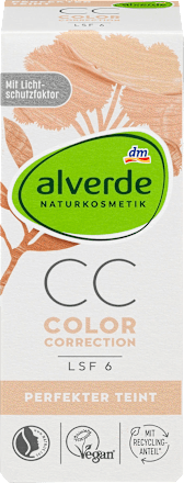  CC Creme Perfekter Teint, LSF6 alverde NATURKOSMETIK
