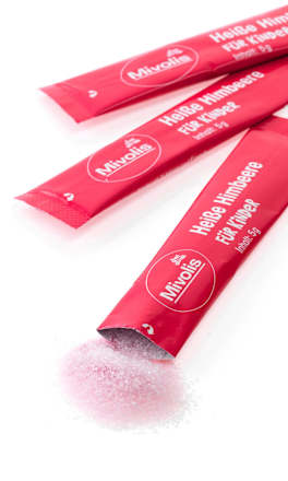 Heißgetränk Heiße Himbeere für Kinder, Portionssticks 20 St. Mivolis