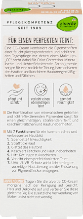  CC Creme Perfekter Teint, LSF6 alverde NATURKOSMETIK