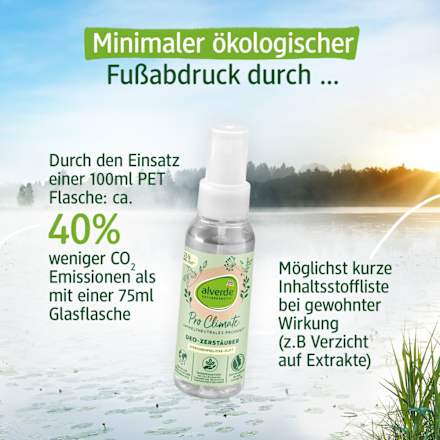Deo Zerstäuber Pro Climate Zitronenmelisse-Duft alverde NATURKOSMETIK