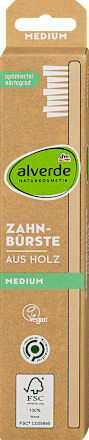 Drevená zubná kefka - Medium alverde NATURKOSMETIK