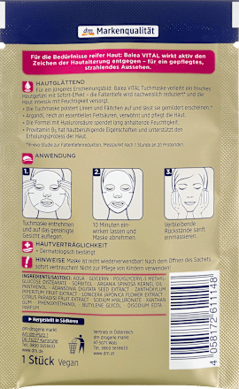 Tuchmaske VITAL  Balea