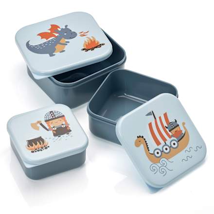 Set di box porta merenda assort. babylove