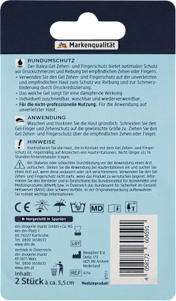 Gel Zehen- & Fingerschutz Balea