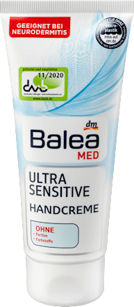 Handcreme Ultra sensitive Balea med