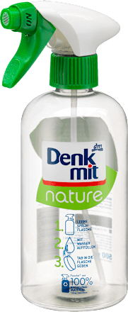 nature - višekratna prazna bočica sa raspršivačem Denkmit