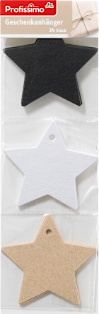 Geschenkanhänger Stern  Profissimo