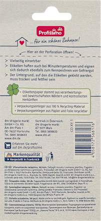 Etykiety samoprzylepne Profissimo