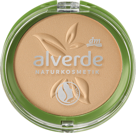 Kompakt Puder Mattifying 50 Terra  alverde NATURKOSMETIK