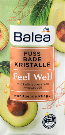 Kryształki do kąpieli stóp Feel Well Balea